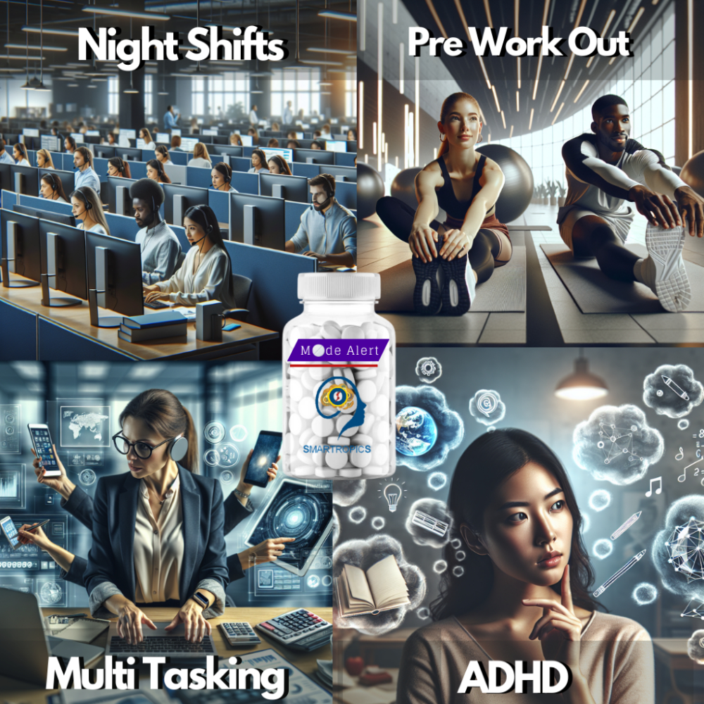 Mode Alert Unmatched Brain Booster Supplement Memory Enhancer and Focus ...