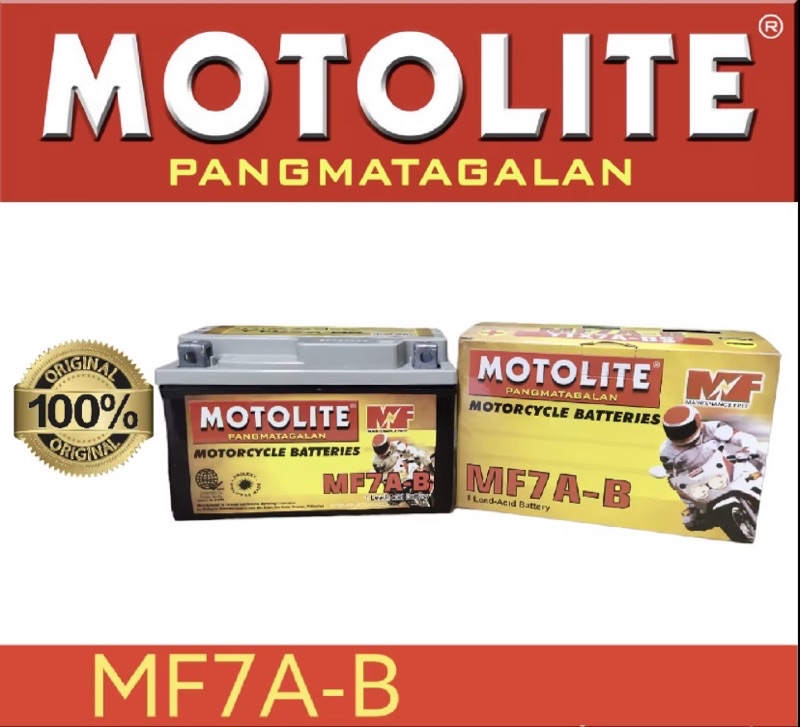 MF7A-B YTX7A-BS MOTOLITE BATTERY (HONDA XLR,MOTORSTAR MSX, PREDATOR ...