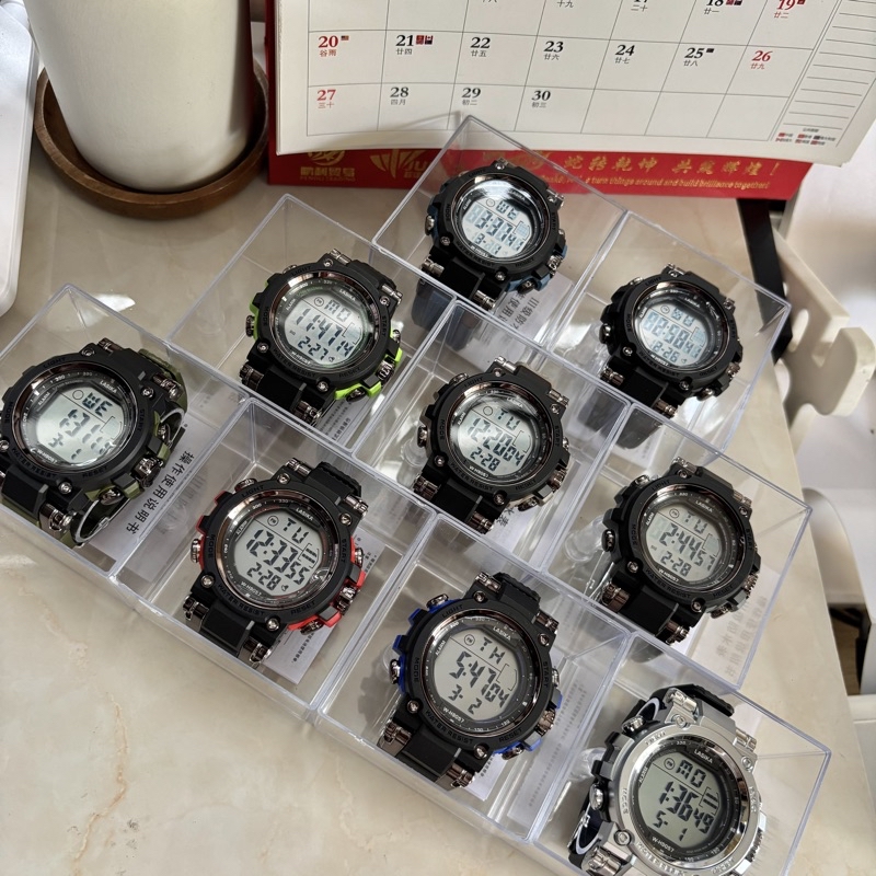 LASIKA W-H9057 Men's Digital Sport Military Watch Large Face
