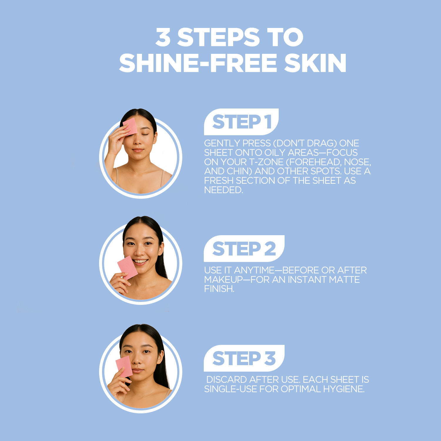 Posh Skin Blotting Paper 50 Sheets - Acne Oil Control Paper | Shopee ...