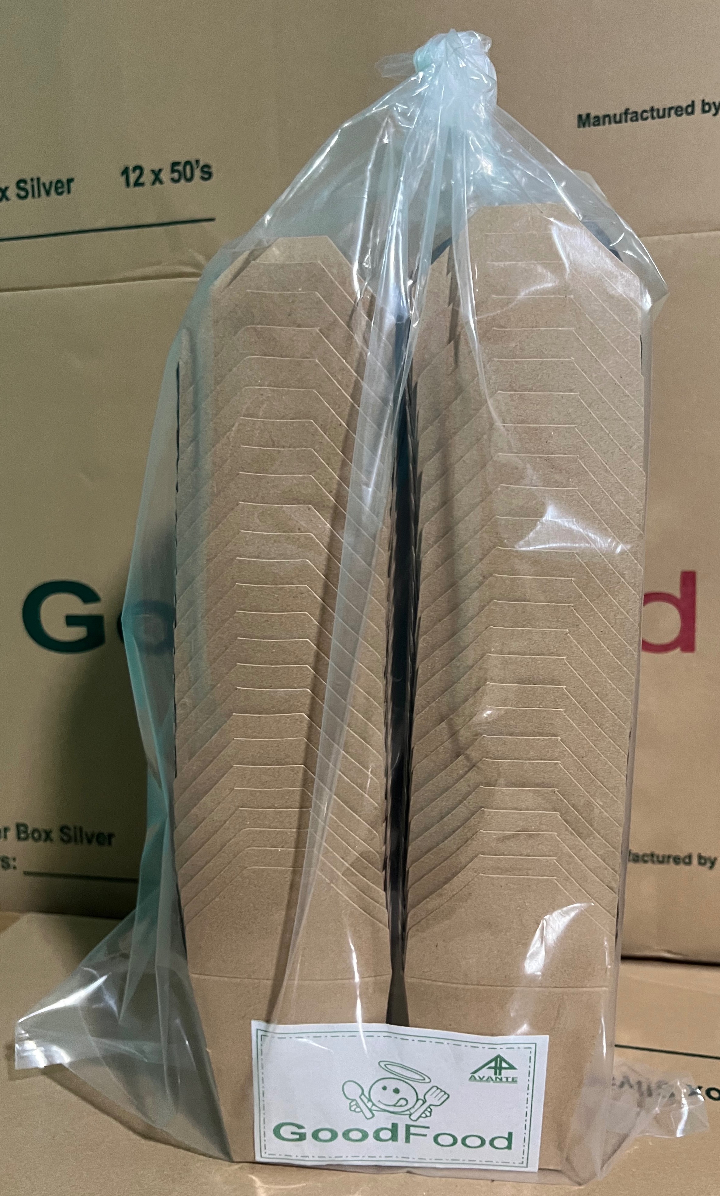 (500 PCS / 1 BOX) Rice In A Box RBX Chao Fan Box Brown with Laminated ...
