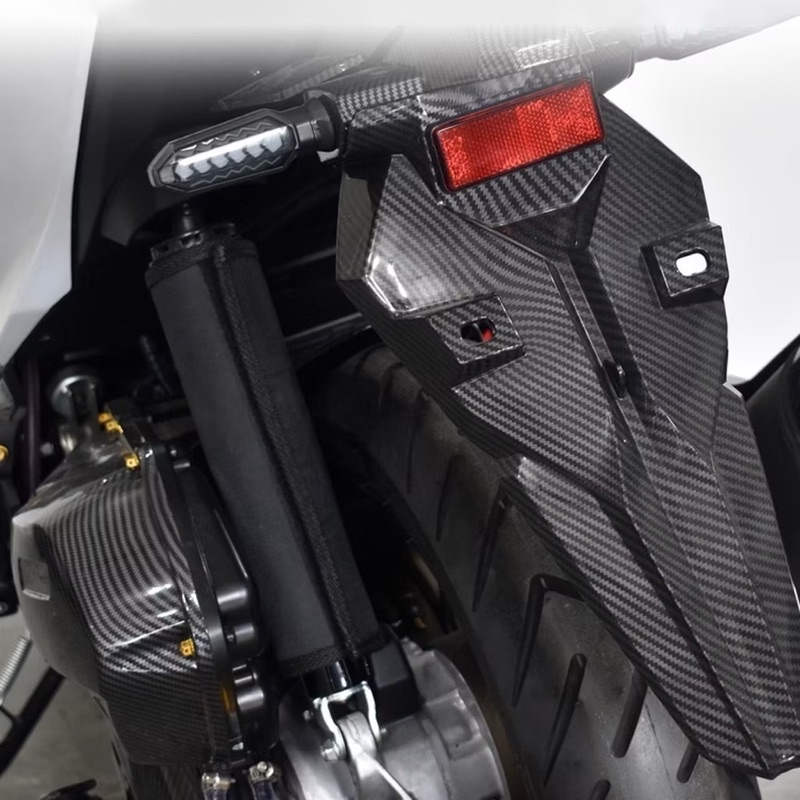 Honda Click 125i / 150i Rear Fender 3-in-1 Carbon Fiber For V2 V3 Game ...