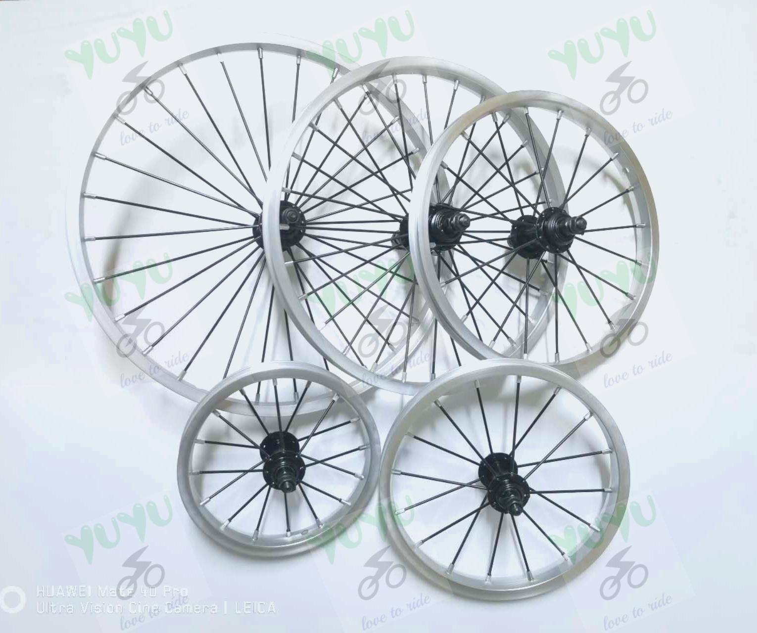 BMX KIDS FOLDING bike Alloy Rim Set Size 12,14,16,18,20 rim set double ...