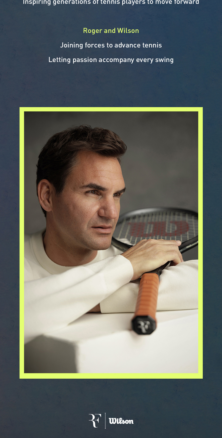 Roger Federer | Wilson RF 01 Series Tennis Racket (Unstrung ...