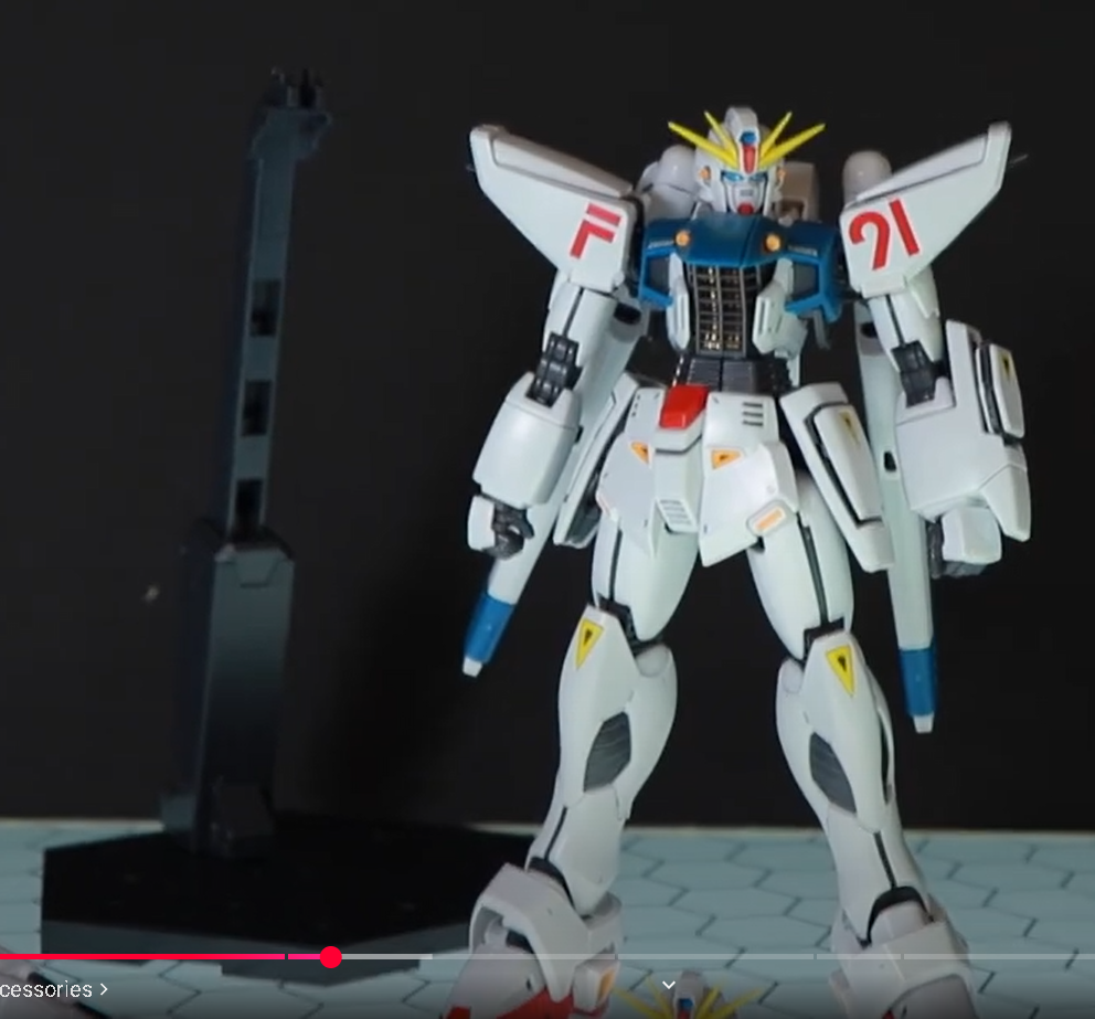 Bandai F91 Master Grade MG 1/100 Gundam mecha robot model kit toys ...