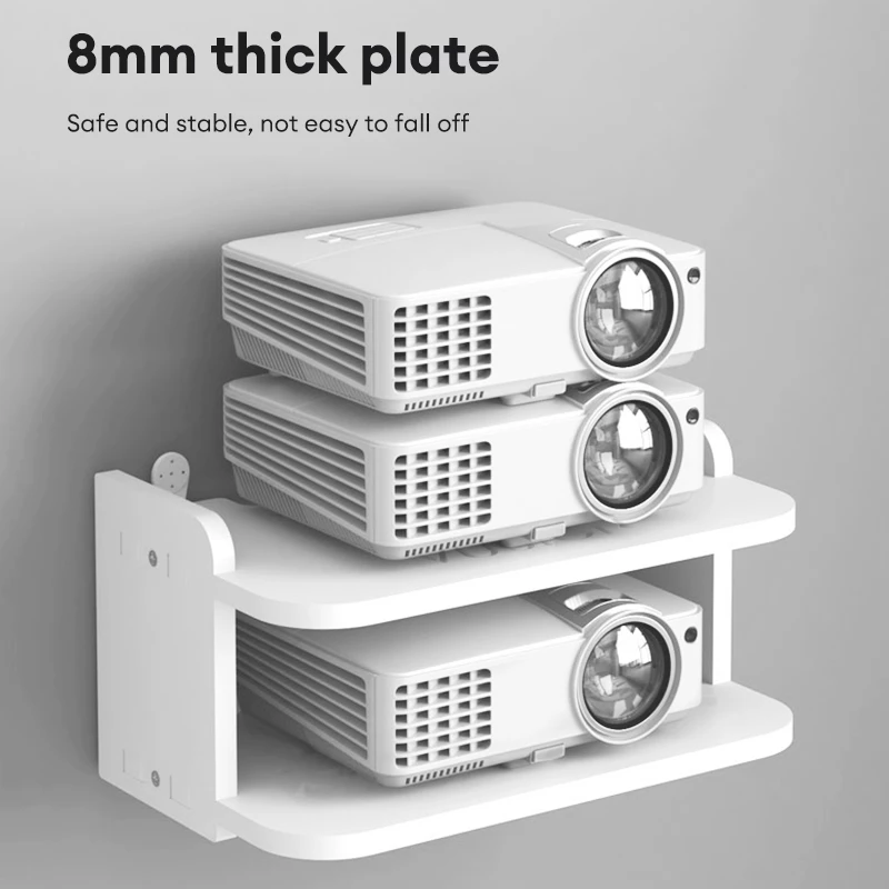 ALLAN Wall Mount Shelf Bracket Router Holder for WiFi Router TV BOX ...