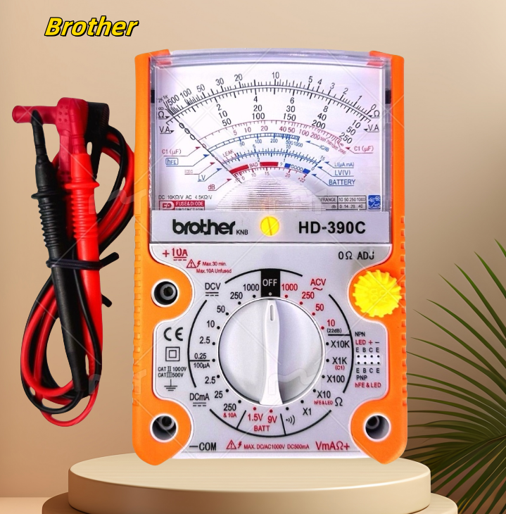 Tester HD-390C Analog Multimeter Analog tester Multitester color blue ...