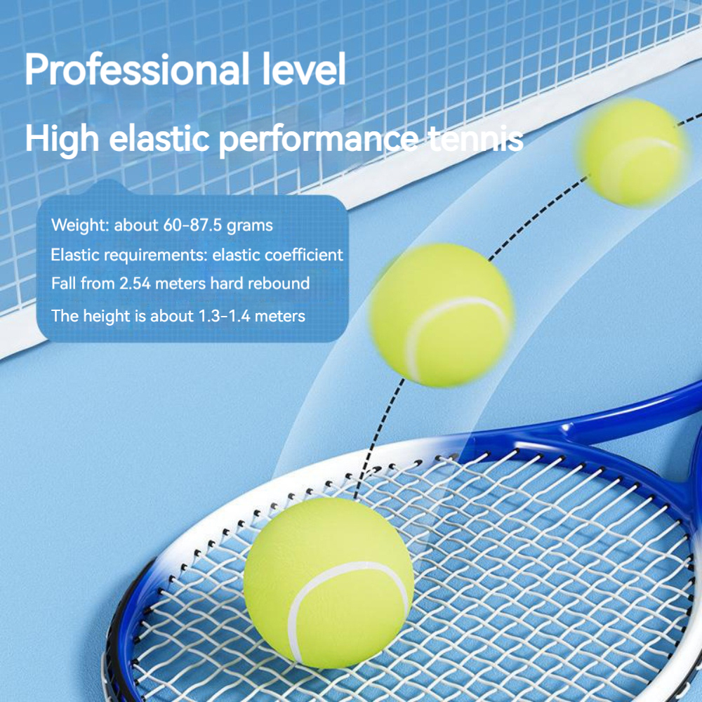 HighPeak Elastic Rope Ball Tennis Trainer Set with Racket and Tennis ...