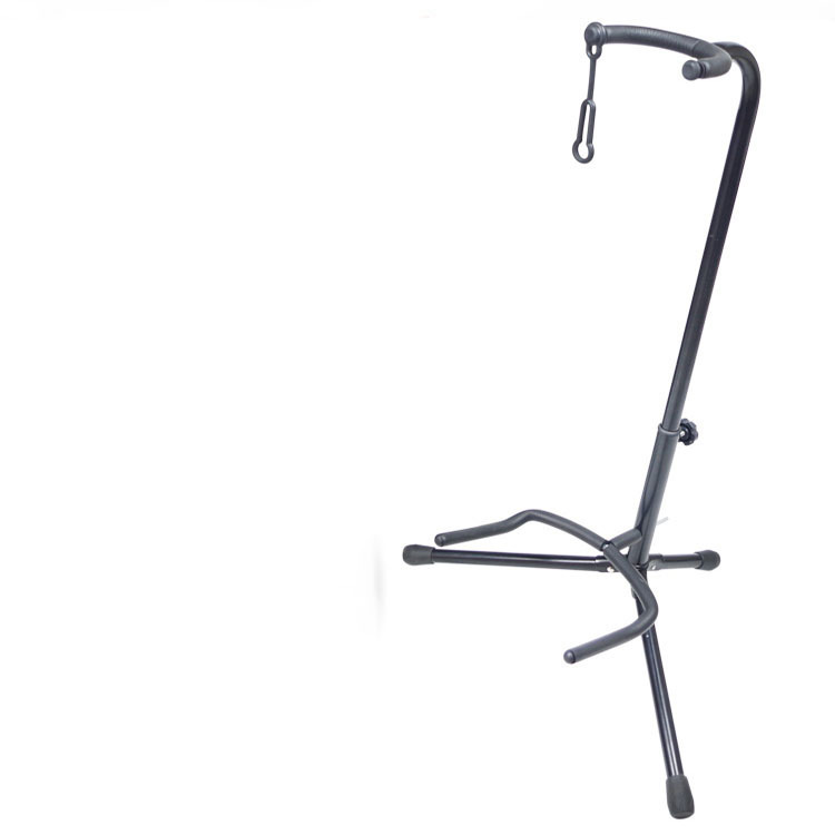 KAWES Collapsible Iron Tripod Guitar Stand with Safety Support for ...