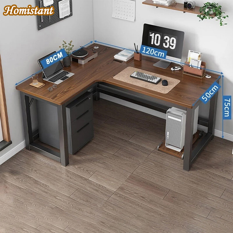 Corner computer table home corner desk bedroom L-office desk L-Shaped ...