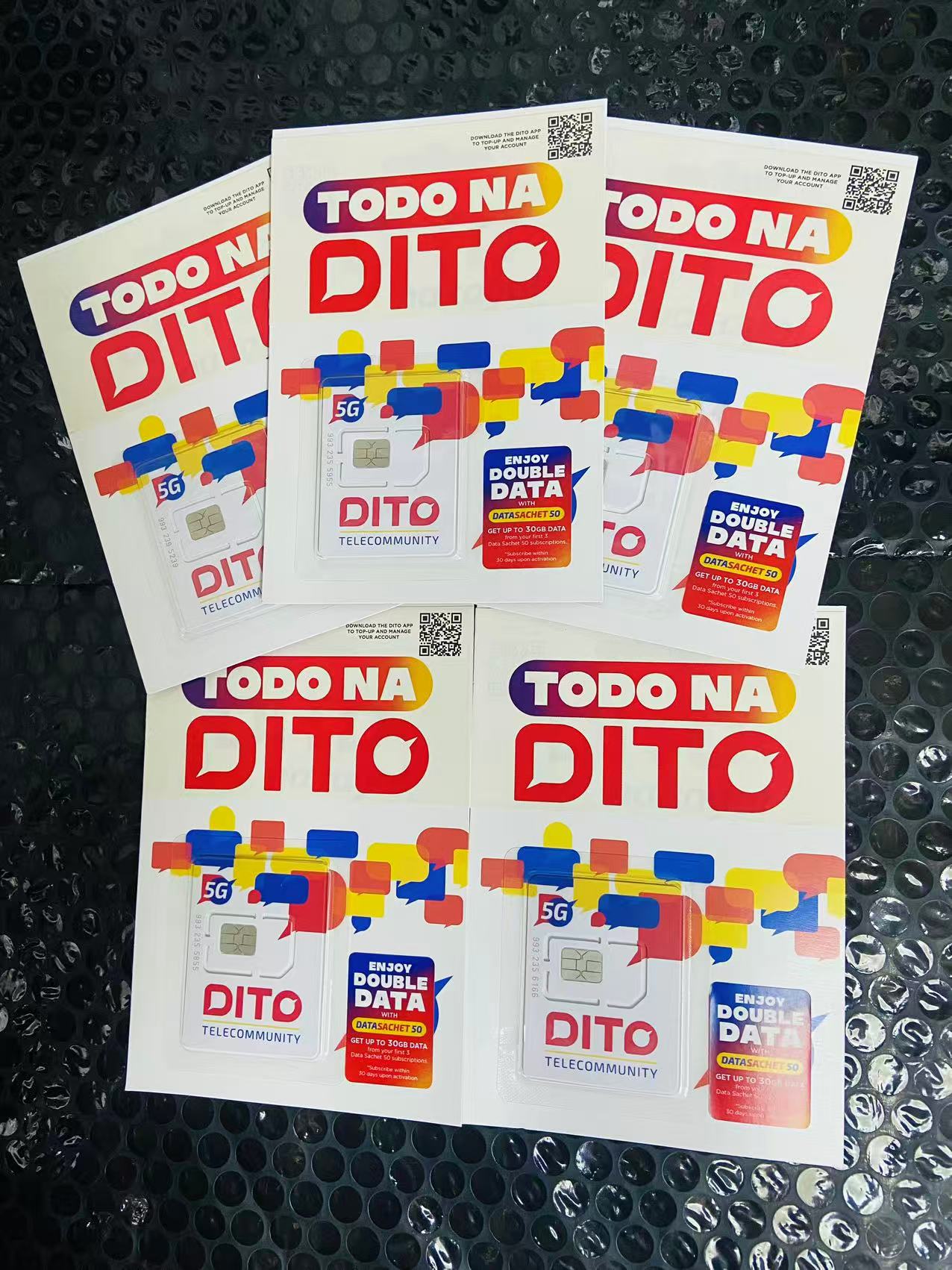 DITO SIM CARD 5G Network WITH 5gb Up 7gb 10Gb FREE+ 100Mins CALLTOALL ...
