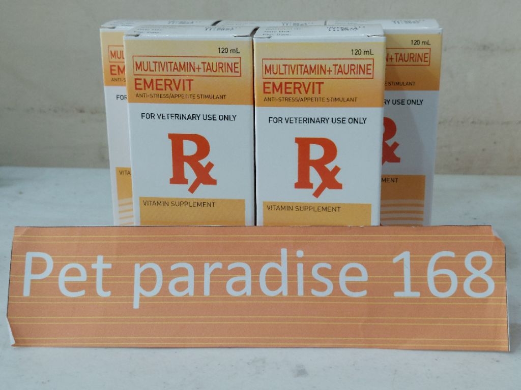 EMERVIT Anti-Stress/ Appetite Stimulant 120ML | Shopee Philippines