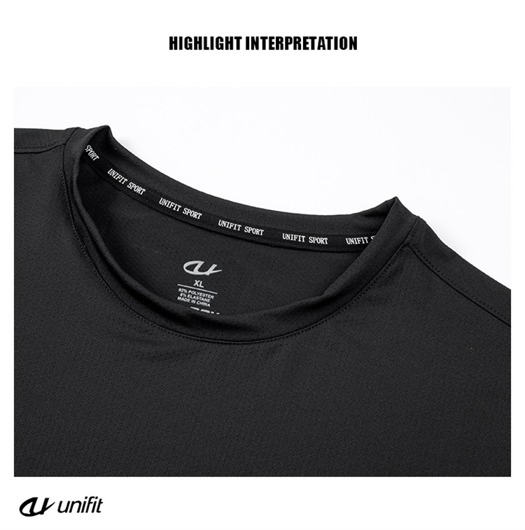 UNIFIT Dry Fit T-Shirt for Men and Women - Sports Training Breathable ...