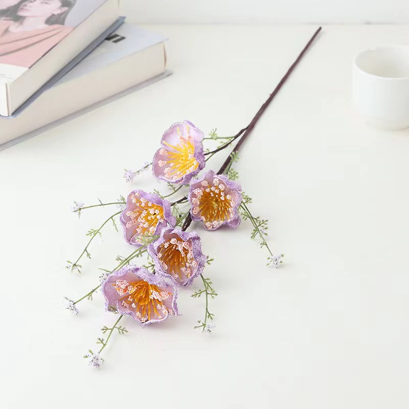 Rhododendron artificial flower butterfly fake flower home decoration ...