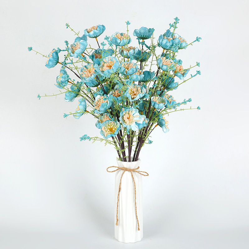 Rhododendron artificial flower butterfly fake flower home decoration ...