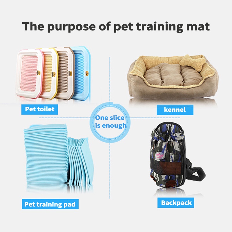 Dog Training pad pads 100pcs Trays deodorization Pet Cat Wee Pee Poop