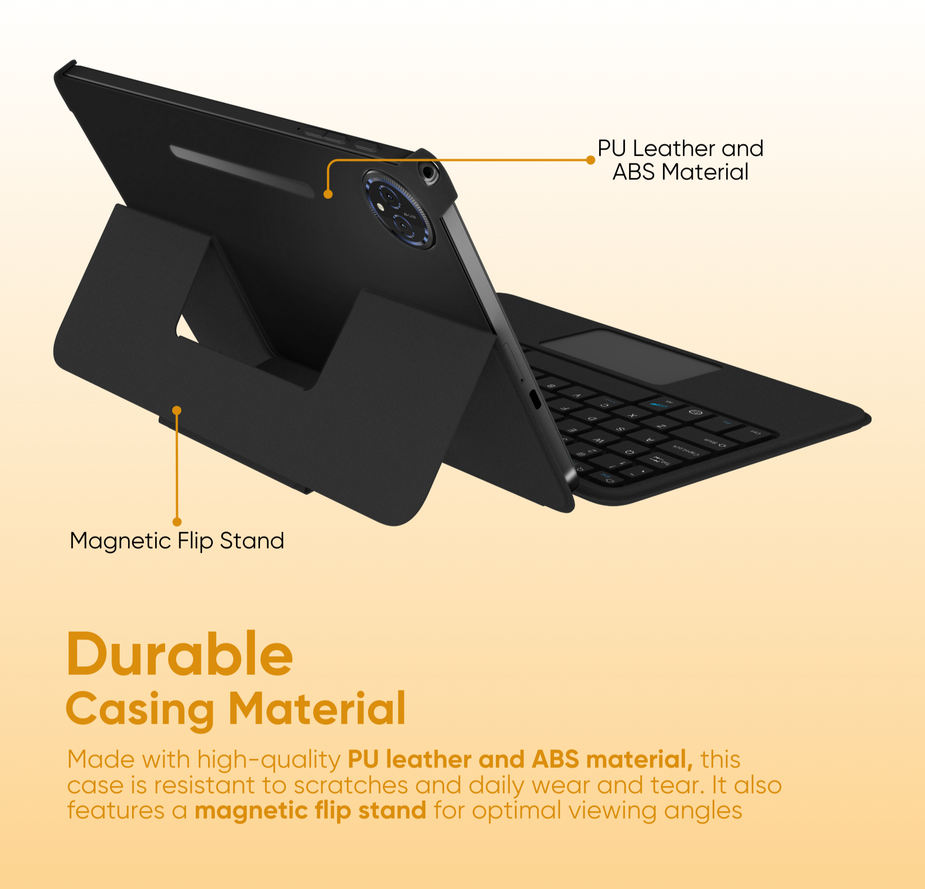 TechLife Pad Neo Keyboard Case l Durable Casing Material l Built-in ...