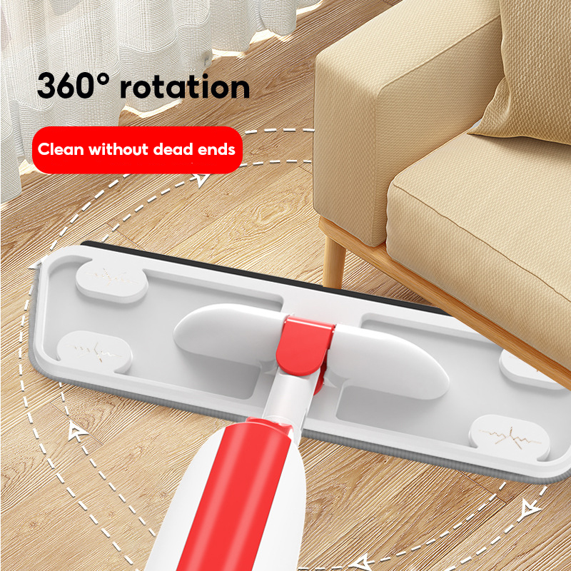 CHIT 360° Rotating Spray Mop With Spinner Head Enlarge Panel Floor Mop ...