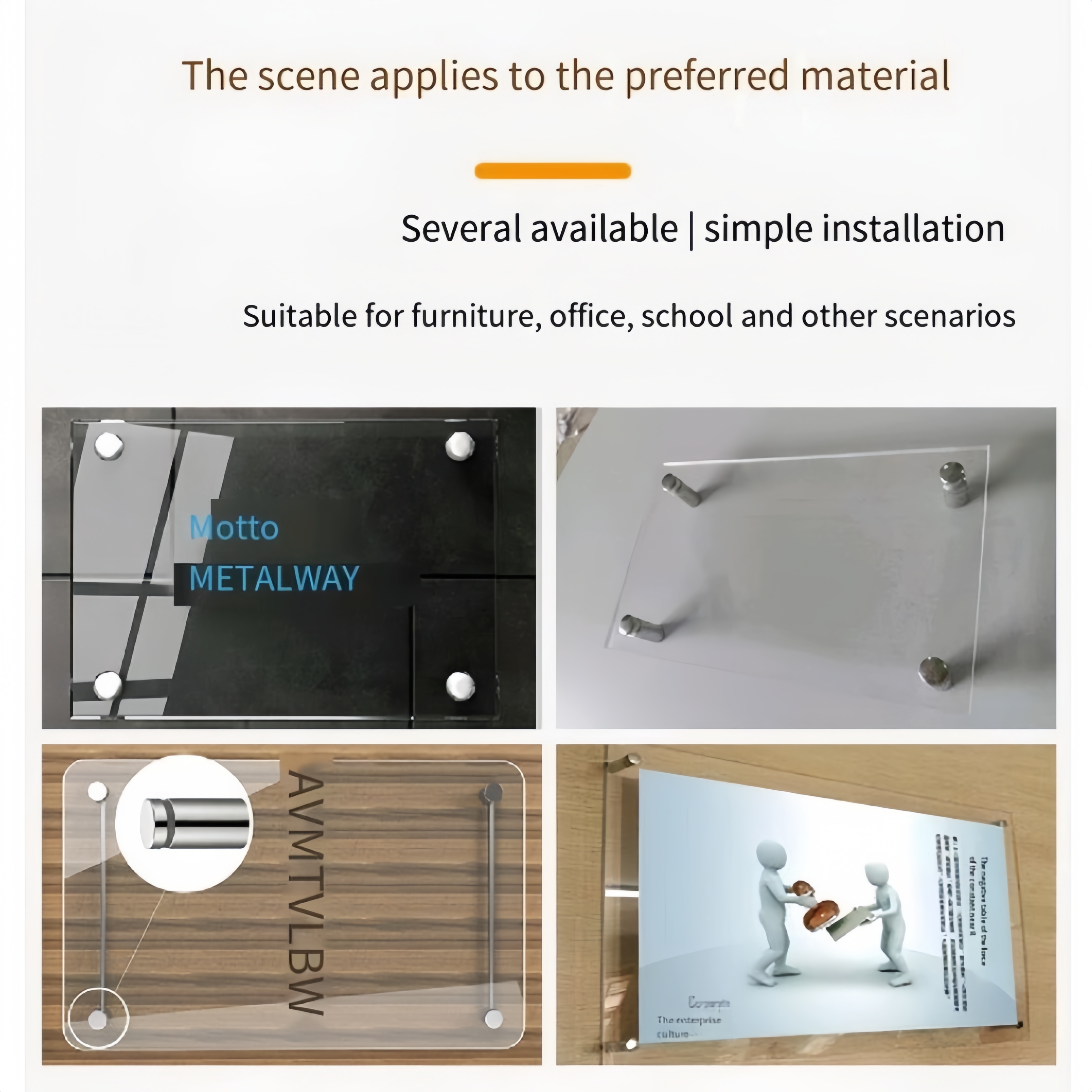 Stainless Stand Off Bolt Advertising Nail Bolt Advertising Install Bolt ...