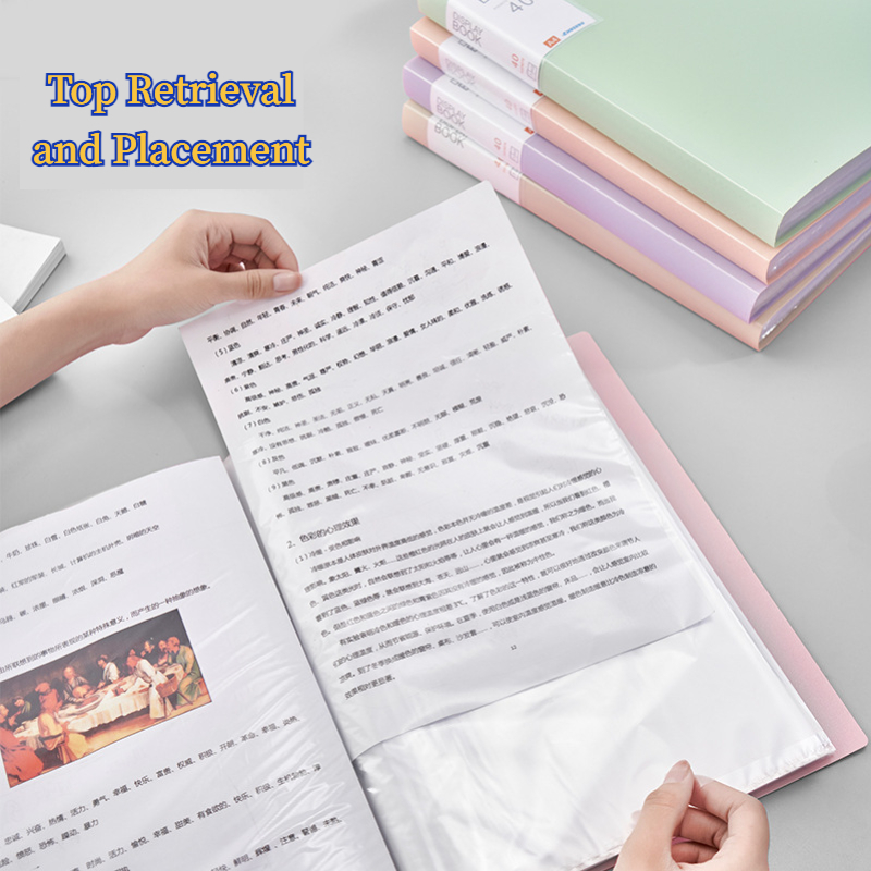 Clear Book Long Clear Folder Presentation Long Size Book File ...