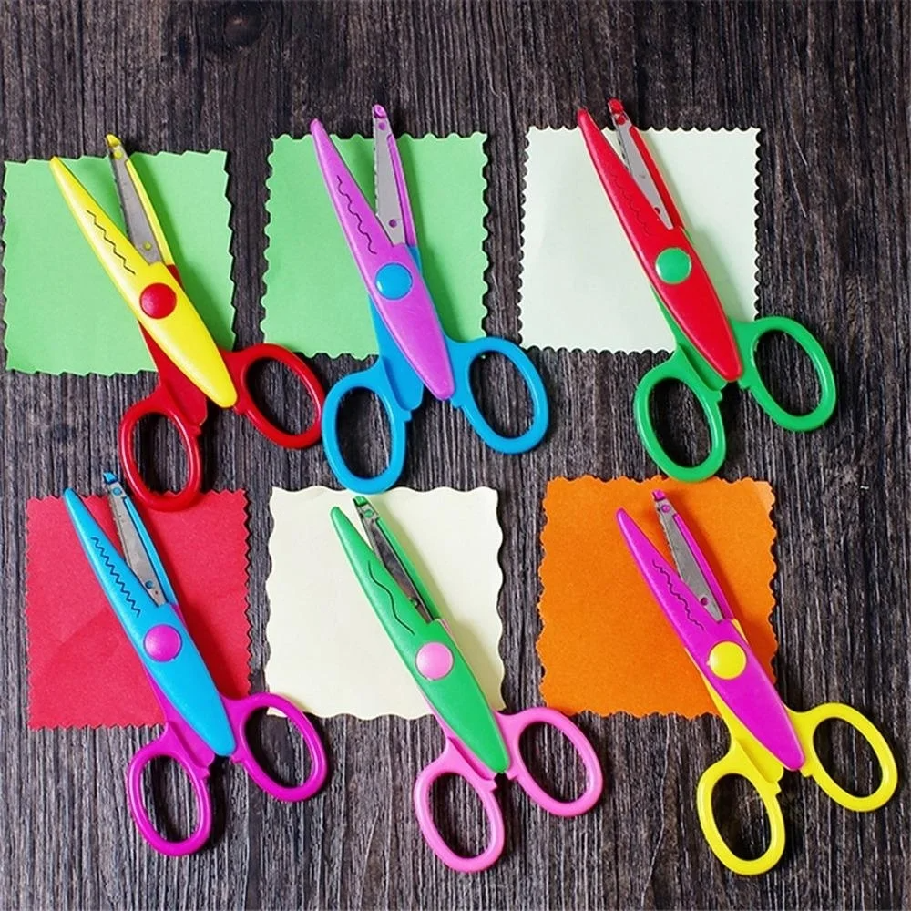 6pcs/set Design Craft Scissors Cutting Patterns Designs Paper Lace ...