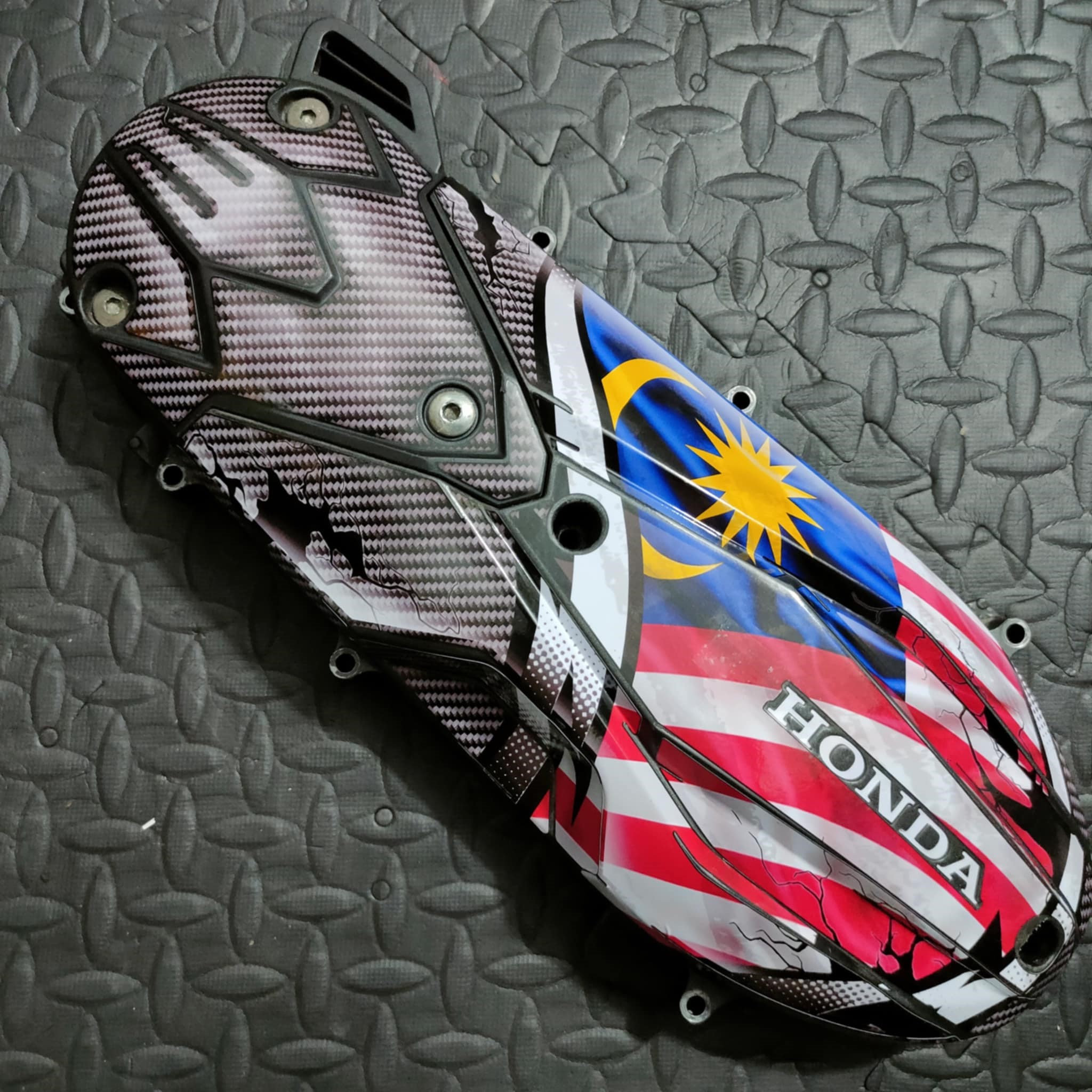 HONDA CLICK 125i/150i V2/3/4 CVT CRANKCASE WRAP DECAL STICKER VINYL ...