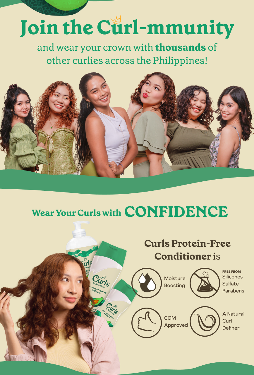 Curls by Zenutrients Avocado & Tea Tree Protein-Free Conditioner Large ...
