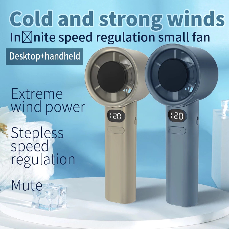 MN FAN M11 5000mAh Turbo Fan Portable Fan Rechargeable 120 Speeds ...