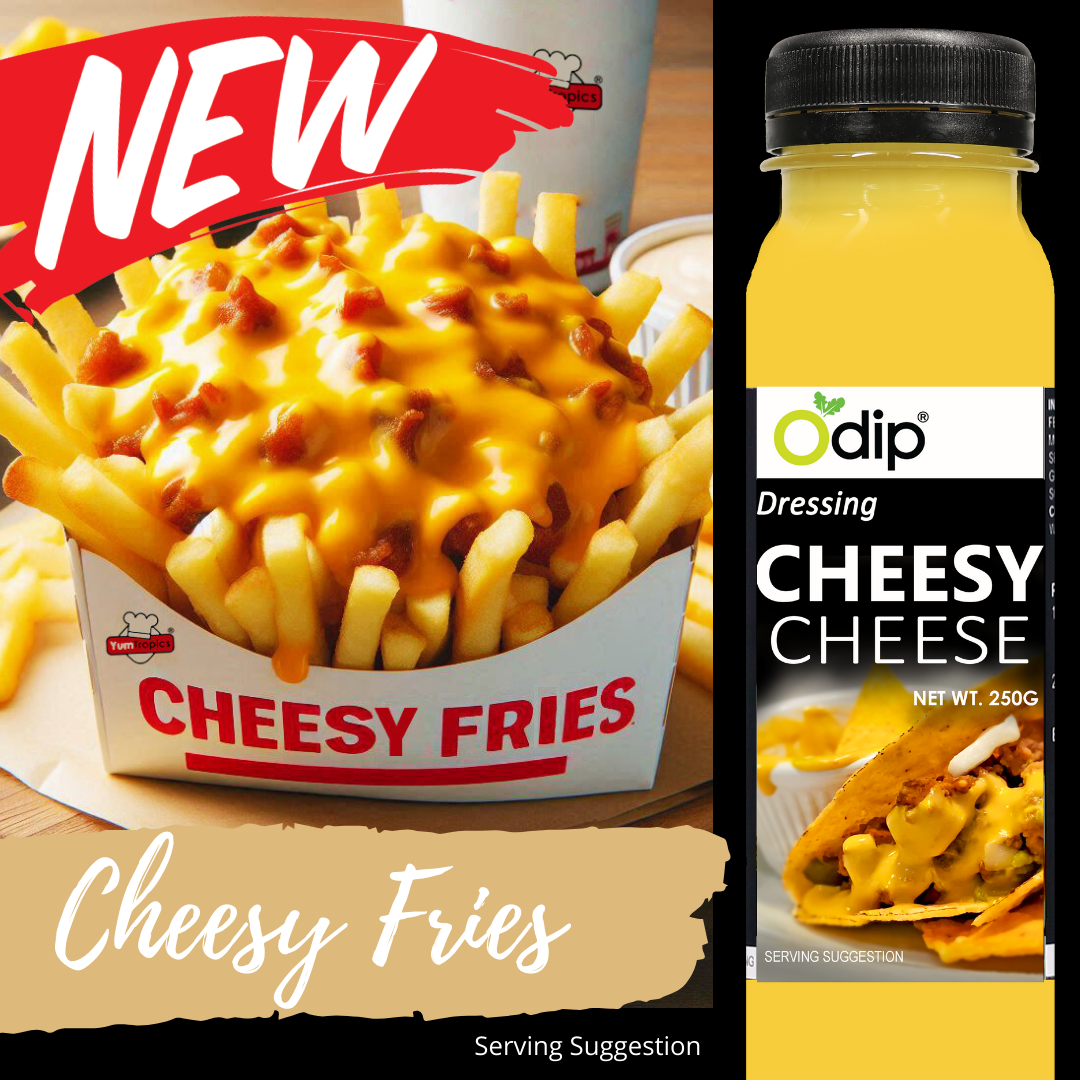 Odip Cheesy Cheese Dip 250g ( Chips Snacks, Nachos, Fries, Shawarma ...