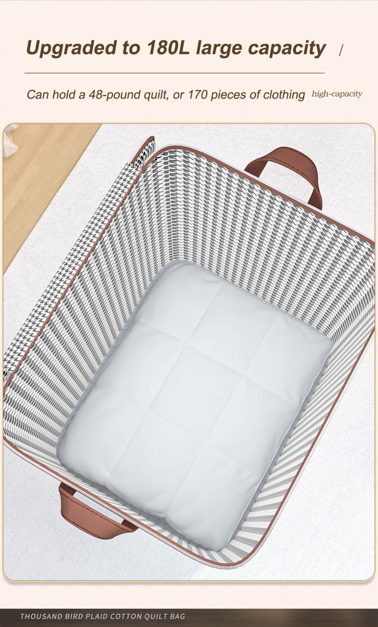 Clothes Organizer Box Foldable Storage Bag Lalagyan ng Damit Big ...