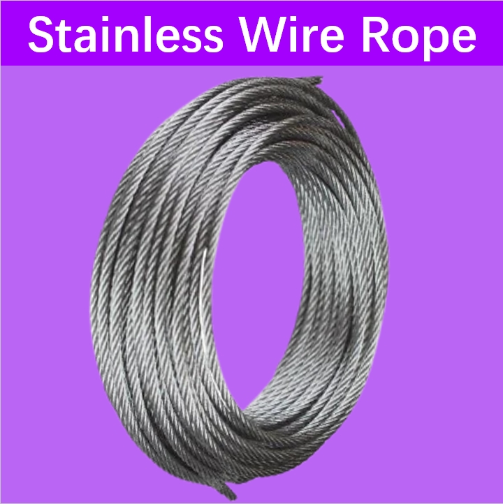 Mago 20-70 Meters 8mm Stainless 304 Wire Rope 7x19 Wire Type For ...