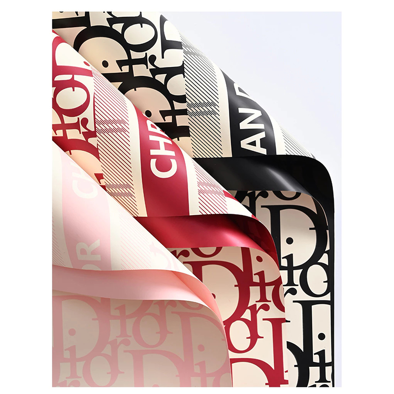 20pcs Two-Sided Colored Wrapper Paper Pastel Color Bouquet Wrapper ...