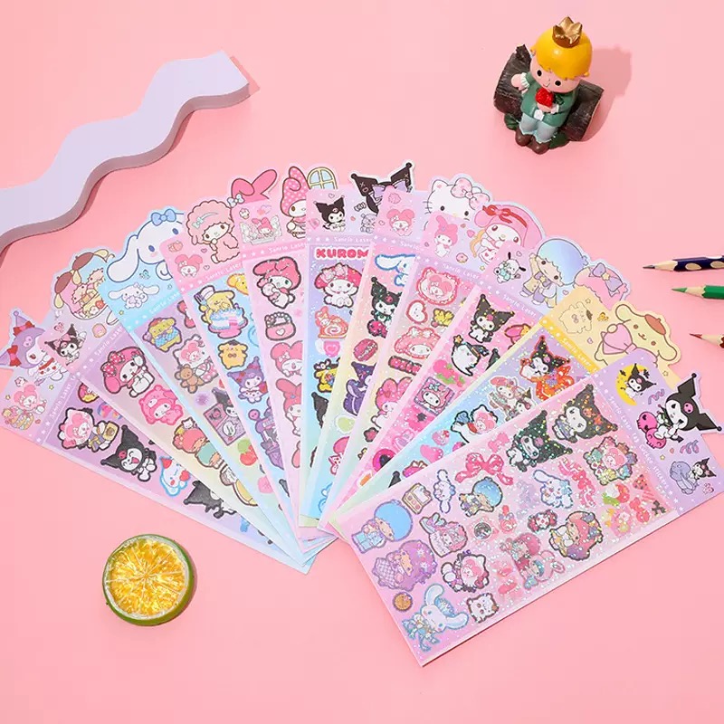 Duomi 1PCS Sanrio kuromi Cinnamoroll ALC Children's Cartoon Random ...