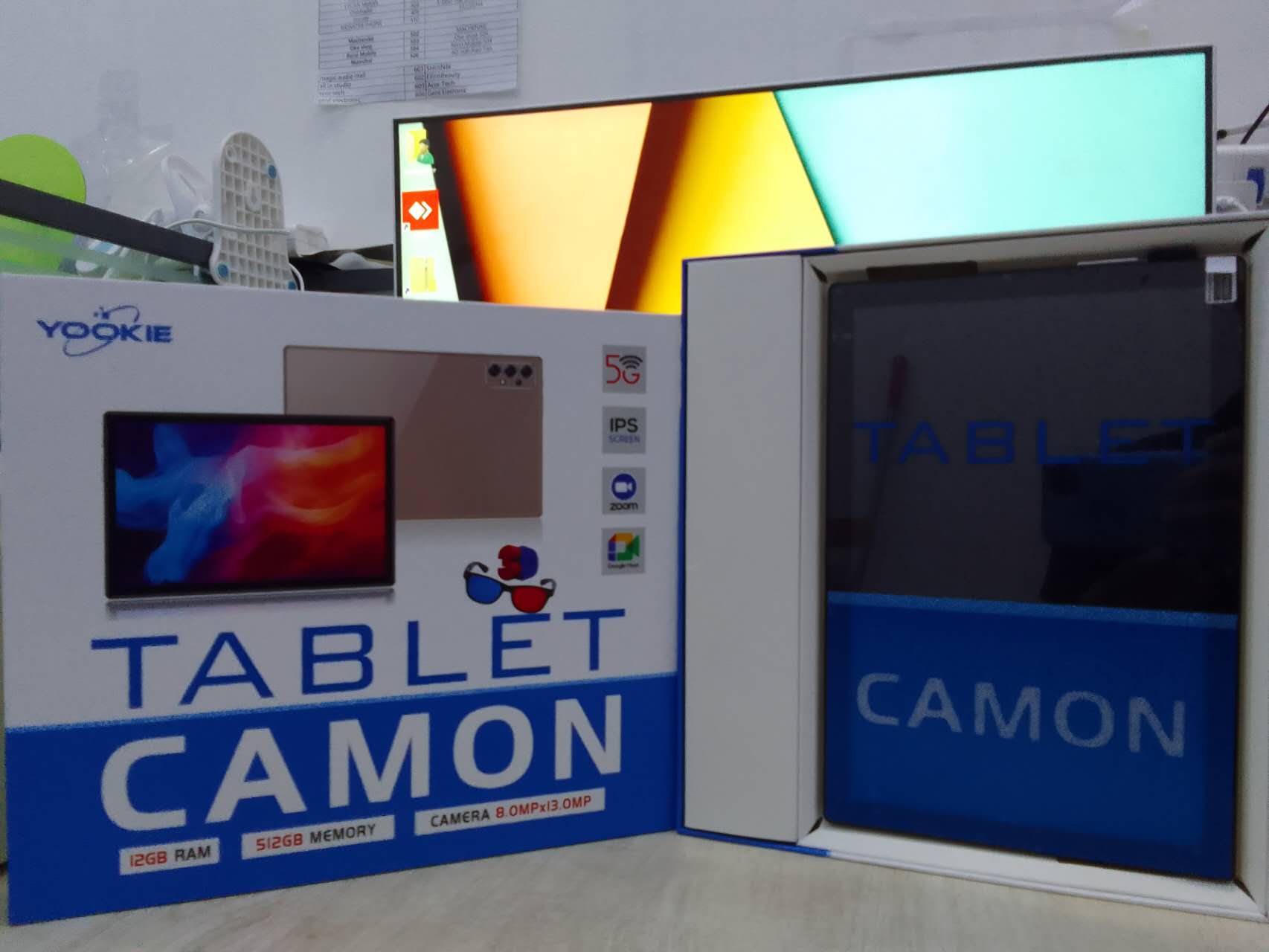 [NEW] Tablet Camon 5G Android Tablet 10-inch 12GB+512GB Dual SIM ...