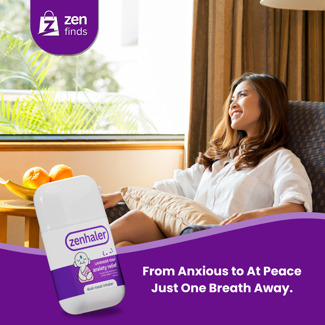 BUNDLE PROMO - Zenhaler Anxiety Relief and Calming Hagod Balm | Shopee ...