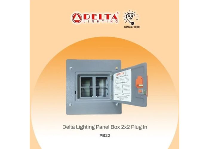 Delta Lighting Standard Panel Box Plug In 2x2/6x6 | Shopee Philippines