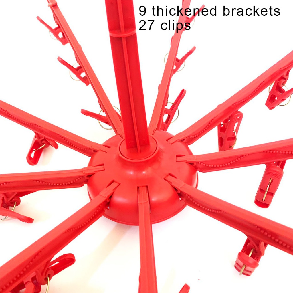as Octagon rack drying hanger Folding drying hosiery rack windproof 36 ...