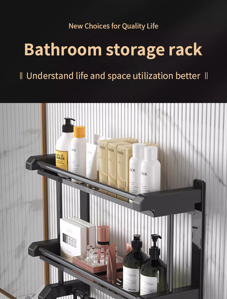 Bathroom Organizer Rack Storage Rack 3 Tier Bathroom Organizer Rack ...