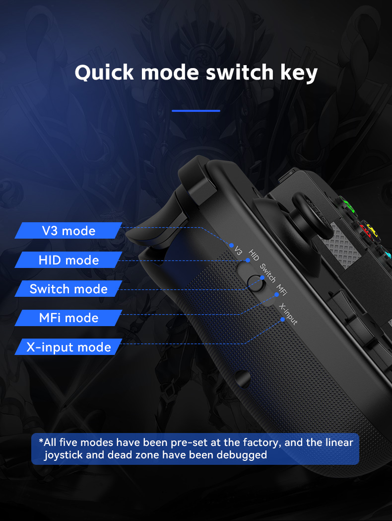 D3S Wireless Stretchable Turbo Function with Motor Vibration Hall ...