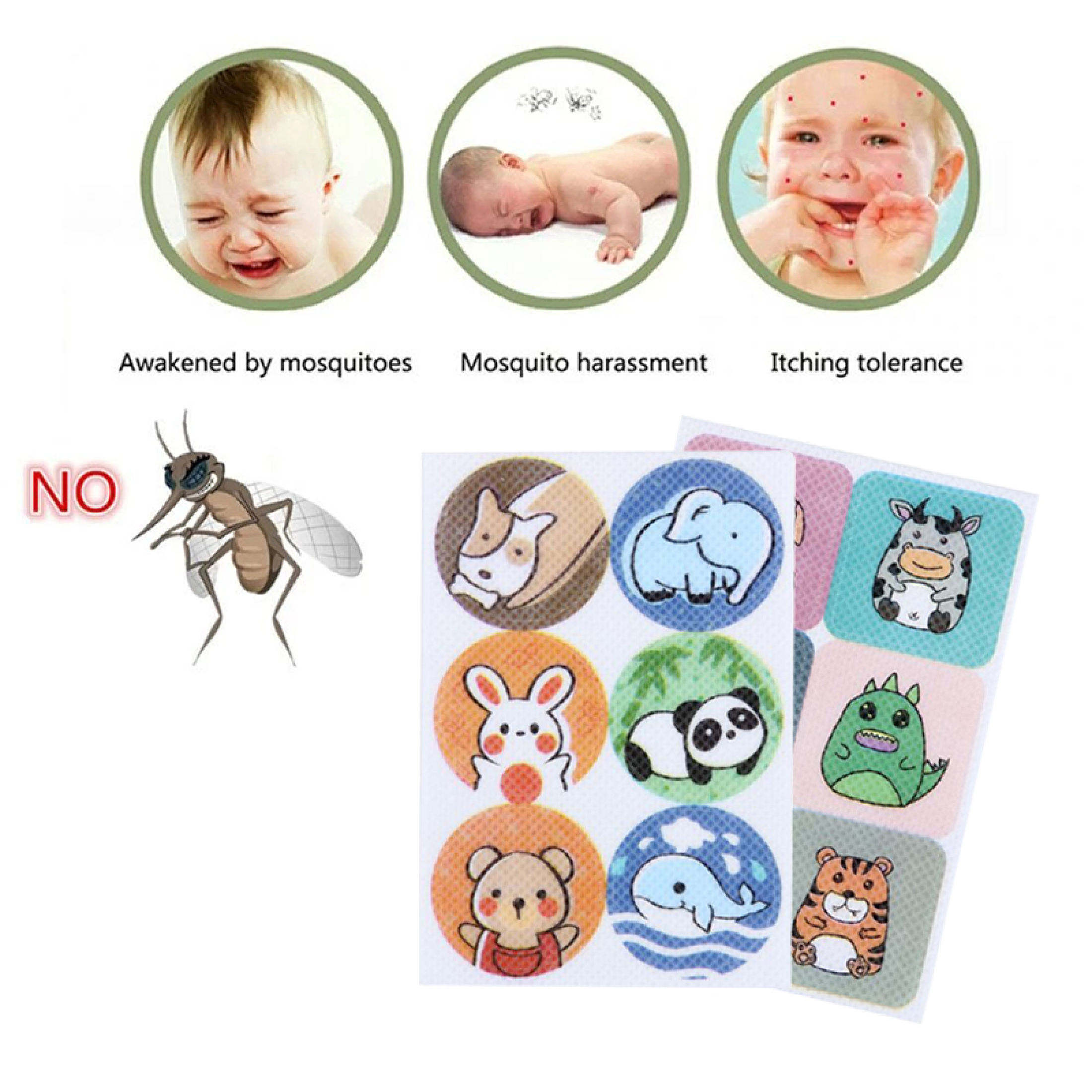 36pcs in 1 Pack Anti-mosquito Sticker for Baby Repellent Patches ...
