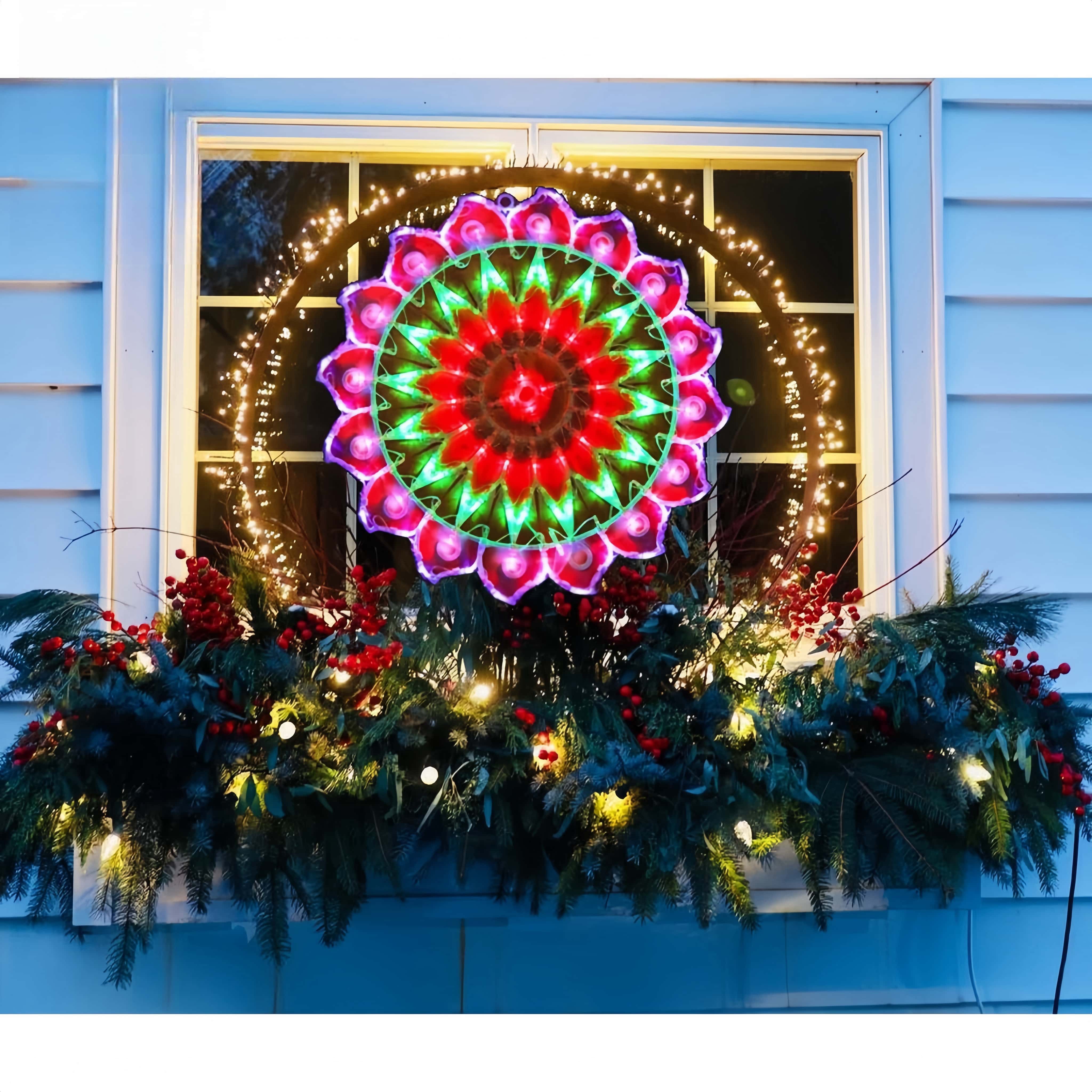 Christmas Parol Led Light Lantern Seasonal Outdoor Decoration Dancing ...