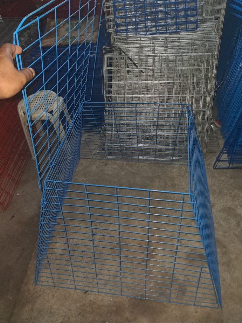 SCRATCH PEN Light Blue chicken cage | Shopee Philippines