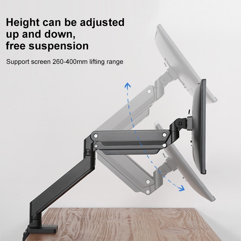 EXPOSE Monitor Arm Desktop Mount Bracket 17”-32” Bearing 10kg 360 ...