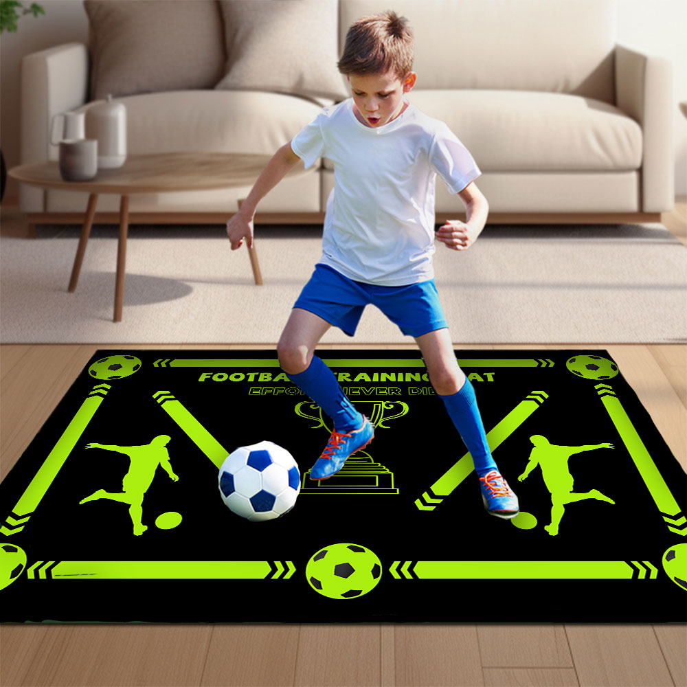 1pc Football Training Mat Football Ball Control Footstep Training Mat ...