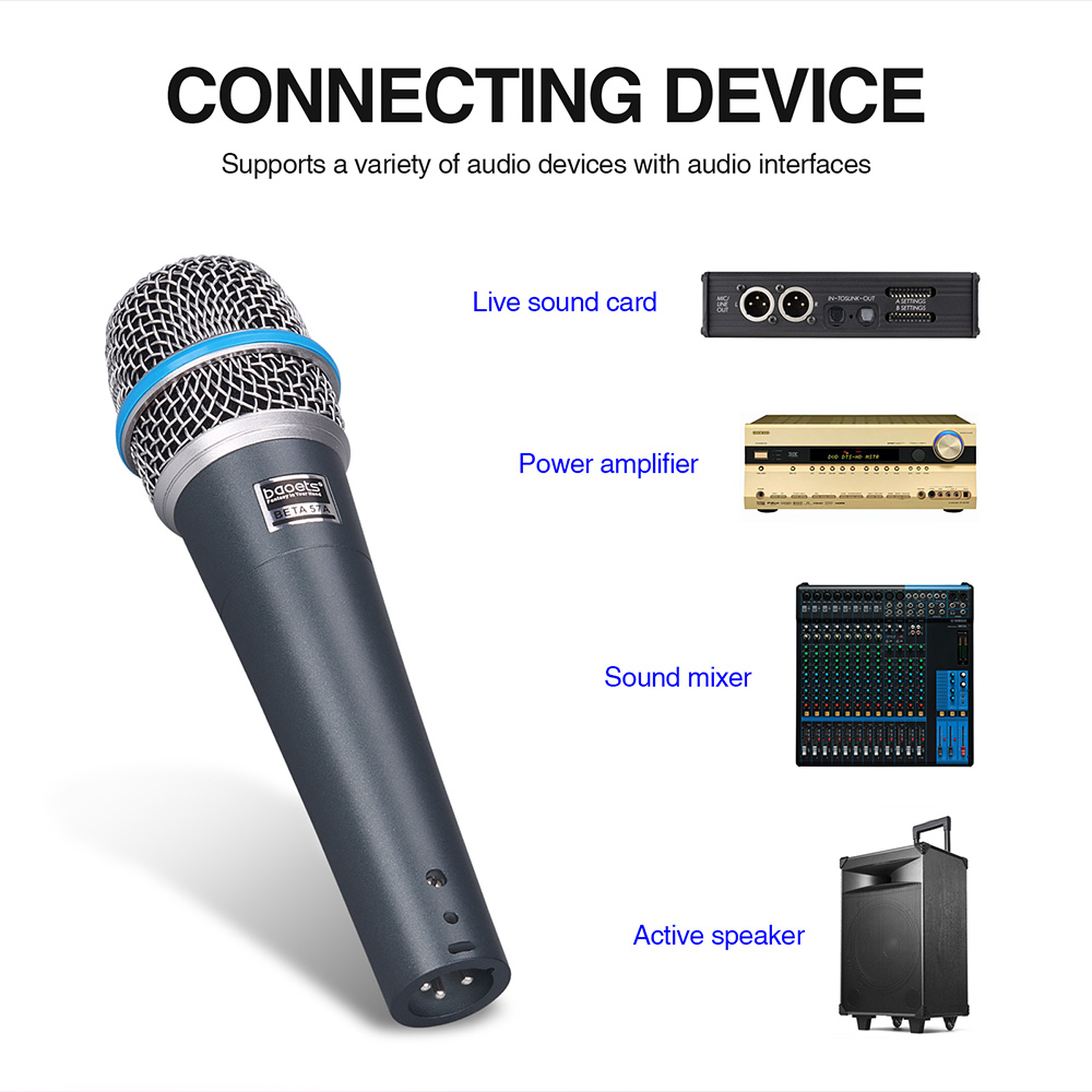 Wired Microphone Original for videoke Live Karaoke Microphone Set ...