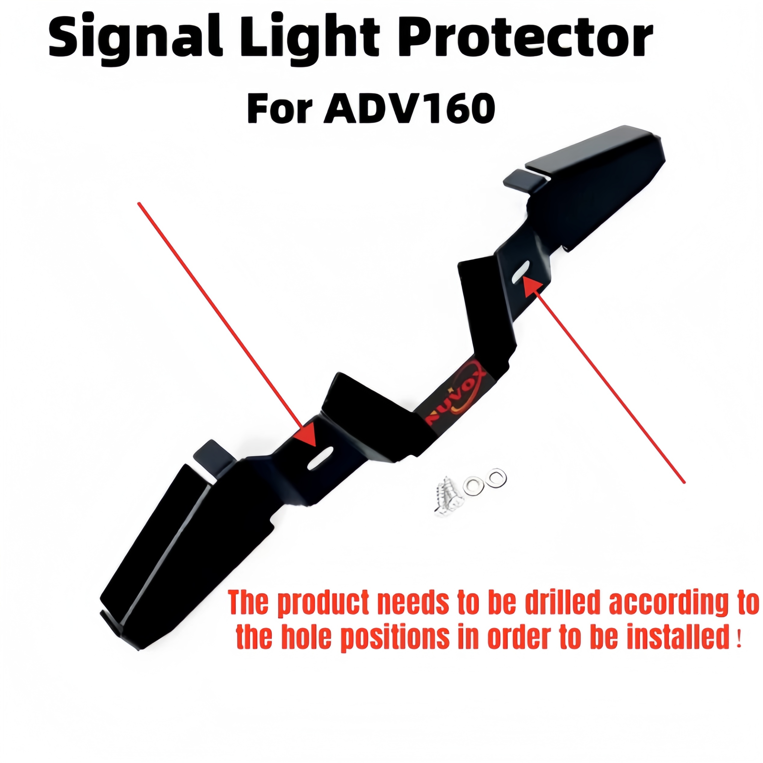 Signal Light Protector For Honda ADV 150 160 Alloy Anti-Crash Heavy ...