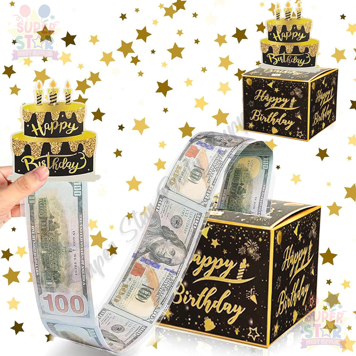 Happy Birthday Money Box Surprise Gift Idea For Friends Birthday Gift ...