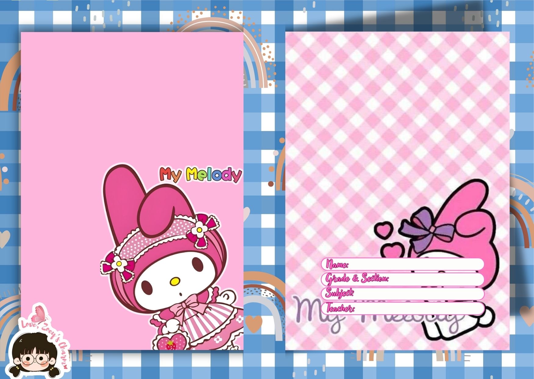 MY MELODY NOTEBOOK STAPLED WRITING AND COMPOSITION | Shopee Philippines