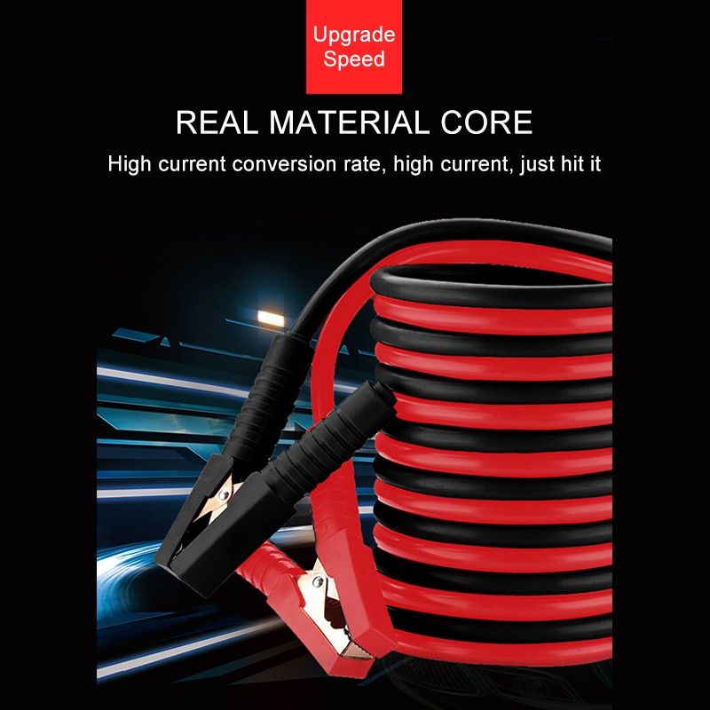 2000A/4M Emergency Fire Line Copper Wire Universal Car Battery Line Car ...