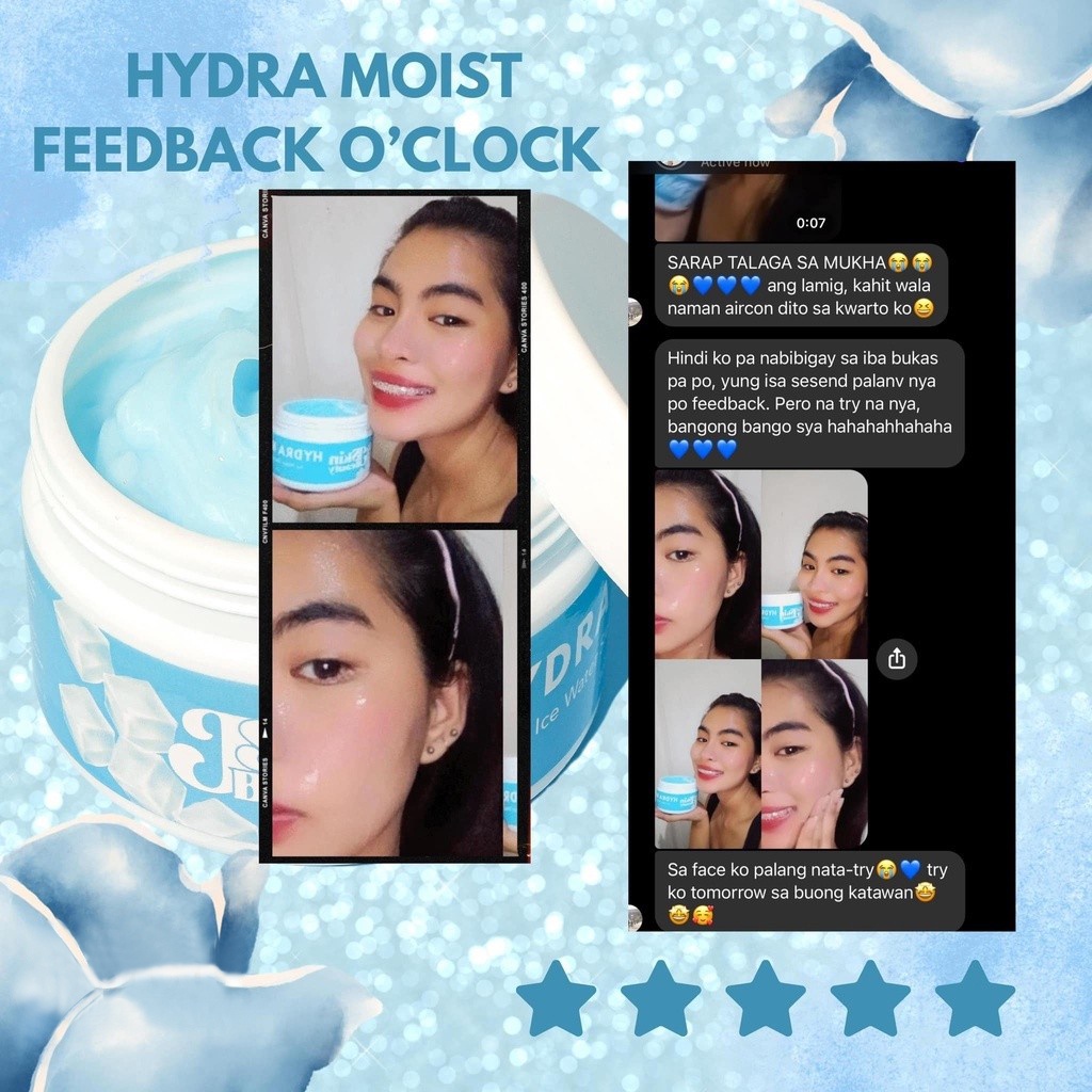[BUY 1 TAKE 1] Hydra Moist Ice Water Sleeping Mask Cream Mask ...